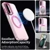 Coque arrière Phonesta HardFrost avec MagSafe pour Samsung Galaxy A17/A26 - Rose mat 3