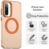Coque arrière Phonesta HardFrost avec MagSafe pour Samsung Galaxy A36/A56 - Orange mat 4