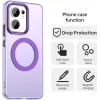 Coque arrière Phonesta HardFrost avec MagSafe pour Oppo Reno13 F 4G/5G / Reno13 FS 5G - Violet mat 2