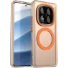 Coque arrière Phonesta HardFrost avec MagSafe pour Xiaomi Redmi Note 14 Pro 4G - Orange mat 0