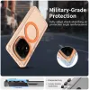 Coque arrière Phonesta HardFrost avec MagSafe pour Xiaomi Redmi Note 14 Pro 4G - Orange mat 2