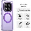 Coque arrière Phonesta HardFrost avec MagSafe pour Xiaomi Redmi Note 14 Pro 4G - Violet mat 2