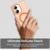 Coque arrière Phonesta HardFrost avec MagSafe pour Xiaomi Poco X7 Pro - Orange mat 4