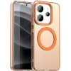 Coque arrière Phonesta HardFrost avec MagSafe pour Xiaomi Redmi Note 14 4G - Orange mat 0