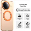 Coque arrière Phonesta HardFrost avec MagSafe pour Xiaomi Poco F7 Pro - Orange mat 1