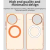 Coque arrière Phonesta HardFrost avec MagSafe pour Xiaomi Poco F7 Pro - Orange mat 5