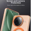 Coque arrière Phonesta HardFrost avec MagSafe pour Xiaomi Poco F7 Pro - Orange mat 6