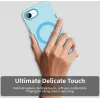 Coque arrière Phonesta HardFrost avec MagSafe pour Apple iPhone 17e/16e - Bleu mat 4
