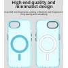 Coque arrière Phonesta HardFrost avec MagSafe pour Apple iPhone 17e/16e - Bleu mat 5
