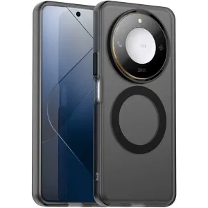 Coque arrière Phonesta HardFrost avec MagSafe pour HONOR X9c Smart - Noir mat