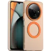 Coque arrière Phonesta HardFrost avec MagSafe pour Xiaomi Redmi A3 - Orange mat 0