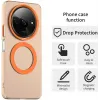 Coque arrière Phonesta HardFrost avec MagSafe pour Xiaomi Redmi A3 - Orange mat 3