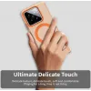 Coque arrière Phonesta HardFrost avec MagSafe pour Xiaomi 15 - Orange mat 4