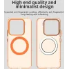 Coque arrière Phonesta HardFrost avec MagSafe pour Xiaomi 15 - Orange mat 5
