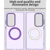 Coque arrière Phonesta HardFrost avec MagSafe pour Samsung Galaxy S25 Ultra - Violet mat 5
