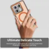 Coque arrière Phonesta HardFrost avec MagSafe pour Xiaomi 14T Pro - Orange mat 4