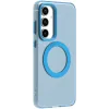 Coque arrière Phonesta HardFrost avec MagSafe pour Samsung Galaxy S25/S24 - Bleu mat 3