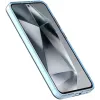 Coque arrière Phonesta HardFrost avec MagSafe pour Samsung Galaxy S25/S24 - Bleu mat 6