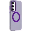 Coque arrière Phonesta HardFrost avec MagSafe pour Samsung Galaxy S25/S24 - Violet mat 3