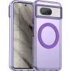 Coque arrière Phonesta HardFrost avec MagSafe pour Google Pixel 8 - Violet mat