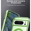 Coque arrière Phonesta HardFrost avec MagSafe pour Google Pixel 8 Pro - Vert mat 7