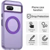 Coque arrière Phonesta HardFrost avec MagSafe pour Google Pixel 8a - Violet mat 4