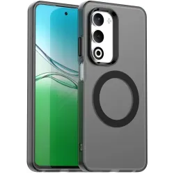 Coque arrière Phonesta HardFrost avec MagSafe pour Oppo A5/A5m - Noir mat