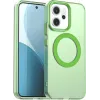 Coque arrière Phonesta HardFrost avec MagSafe pour Oppo Reno14 F/FS - Vert mat