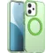 Coque arrière Phonesta HardFrost avec MagSafe pour Oppo Reno14 F/FS - Vert mat