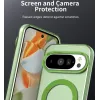 Coque arrière Phonesta HardFrost avec MagSafe pour Google Pixel 10 Pro XL - Vert mat 7