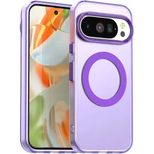 Coque arrière Phonesta HardFrost avec MagSafe pour Google Pixel 10 Pro XL - Violet mat