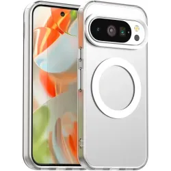 Coque arrière Phonesta HardFrost avec MagSafe pour Google Pixel 10 / 10 Pro - Blanc mat