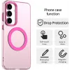 Coque arrière Phonesta HardFrost avec MagSafe pour Samsung Galaxy S25 FE - Rose mat 5