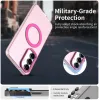Coque arrière Phonesta HardFrost avec MagSafe pour Samsung Galaxy S25 FE - Rose mat 7