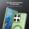 Coque arrière Phonesta HardFrost avec MagSafe pour Motorola Edge 60 / Edge 60 Fusion - Vert mat 6