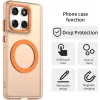 Coque arrière Phonesta HardFrost avec MagSafe pour Motorola Edge 60 / Edge 60 Fusion - Orange mat 5