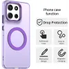 Coque arrière Phonesta HardFrost avec MagSafe pour Motorola Moto G86 - Violet mat 5