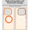 Coque arrière Phonesta HardFrost avec MagSafe pour Xiaomi 15T Pro - Orange mat 2