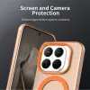 Coque arrière Phonesta HardFrost avec MagSafe pour Xiaomi 15T Pro - Orange mat 5