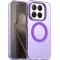Coque arrière Phonesta HardFrost avec MagSafe pour Xiaomi 15T Pro - Violet mat