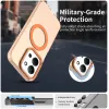 Coque arrière Phonesta HardFrost avec MagSafe pour Xiaomi Redmi 15C / Xiaomi Poco C85 - Orange mat 6