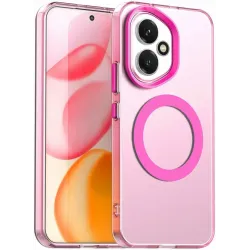 Coque arrière Phonesta HardFrost avec MagSafe pour HONOR 400 - Rose mat