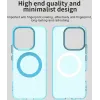 Coque arrière Phonesta HardFrost avec MagSafe pour HONOR 400 Lite - Bleu mat 2