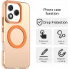 Coque arrière Phonesta HardFrost avec MagSafe pour HONOR 400 Lite - Orange mat 5