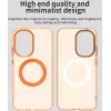 Coque arrière Phonesta HardFrost avec MagSafe pour Xiaomi Poco F7 - Orange mat 2