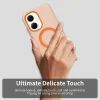 Coque arrière Phonesta HardFrost avec MagSafe pour Xiaomi Poco F7 - Orange mat 3