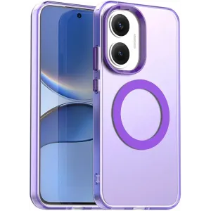 Coque arrière Phonesta HardFrost avec MagSafe pour Xiaomi Poco F7 - Violet mat