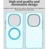 Coque arrière Phonesta HardFrost avec MagSafe pour Xiaomi Redmi Note 15 Pro 5G - Bleu mat 2