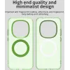Coque arrière Phonesta HardFrost avec MagSafe pour Xiaomi Redmi Note 15 Pro 5G - Vert mat 2
