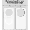 Coque arrière Phonesta HardFrost avec MagSafe pour Xiaomi Redmi Note 15 Pro 5G - Blanc mat 2